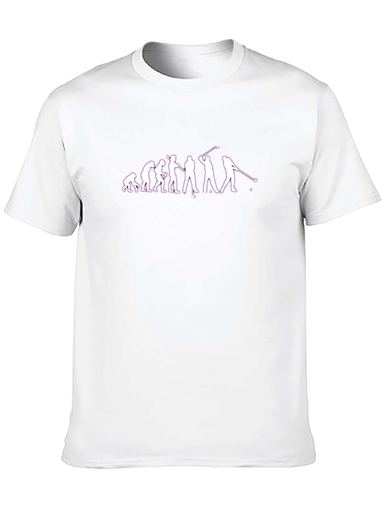 Golf Evolution T-Shirt - Black Casual Tee