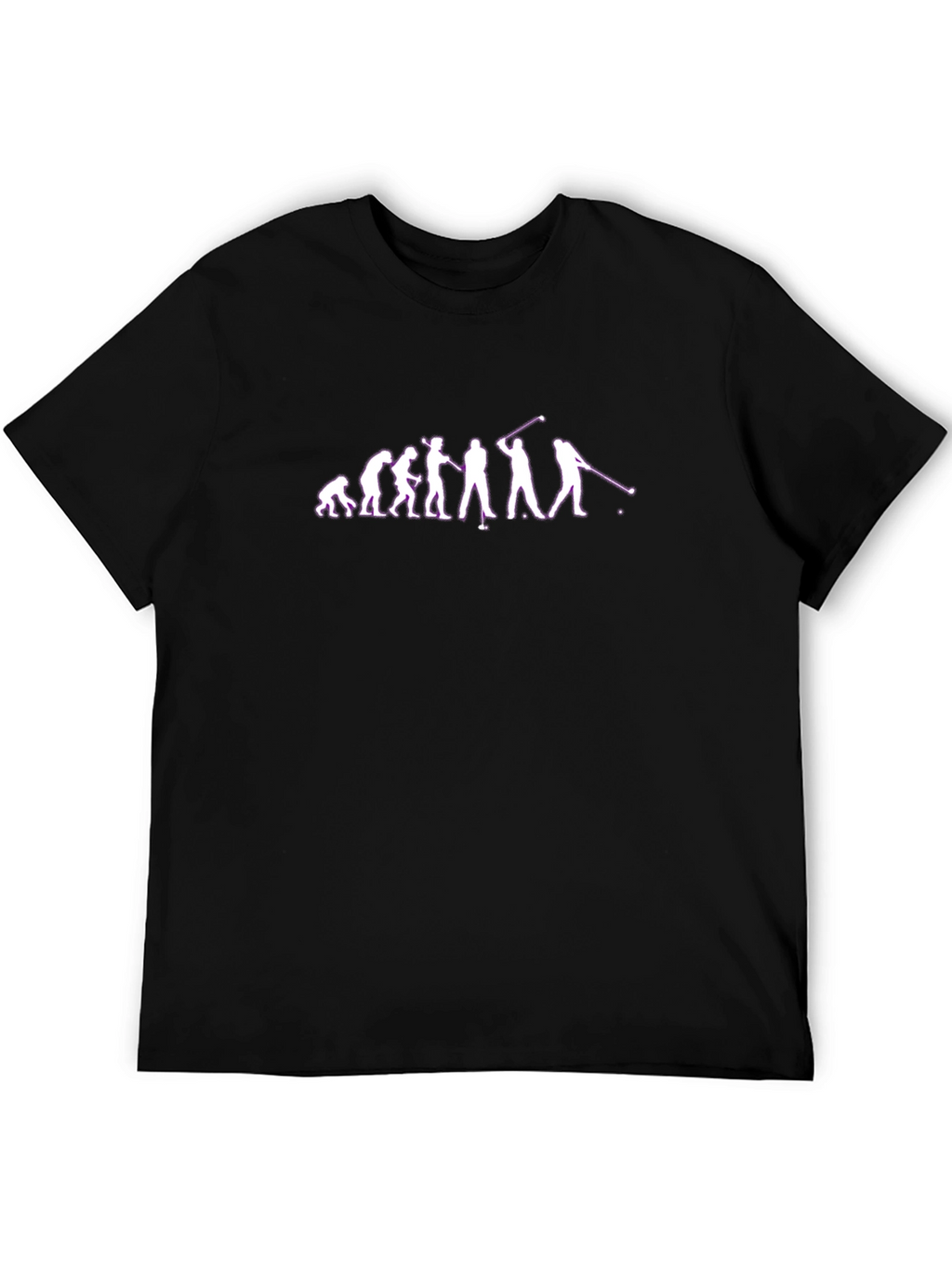 Golf Evolution T-Shirt - Black Casual Tee