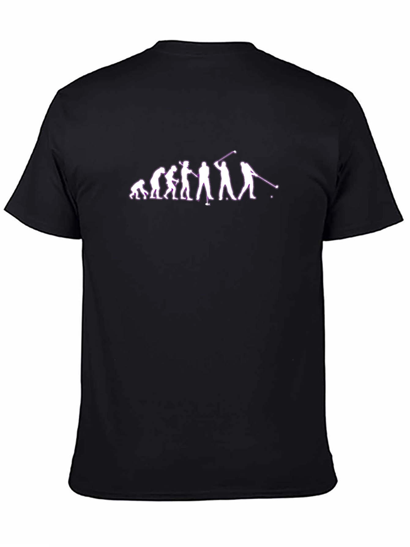 Golf Evolution T-Shirt - Black Casual Tee