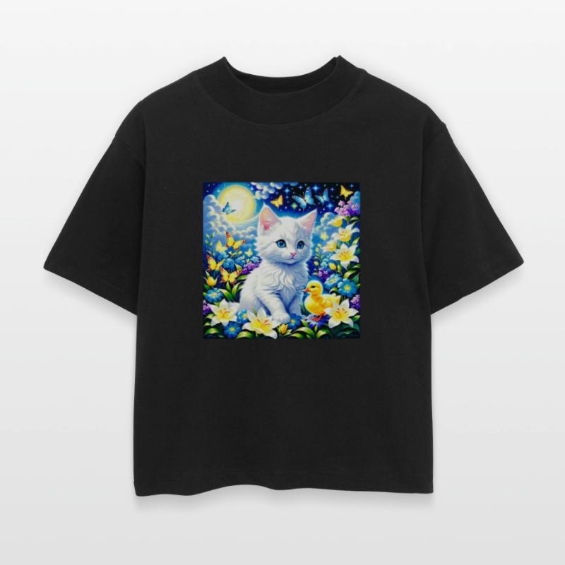 "Moonlit Garden Friends"