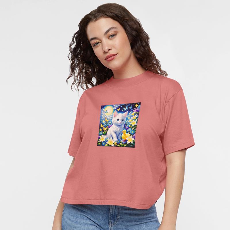 "Moonlit Garden Friends"