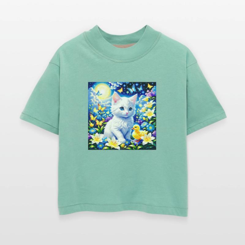 "Moonlit Garden Friends"