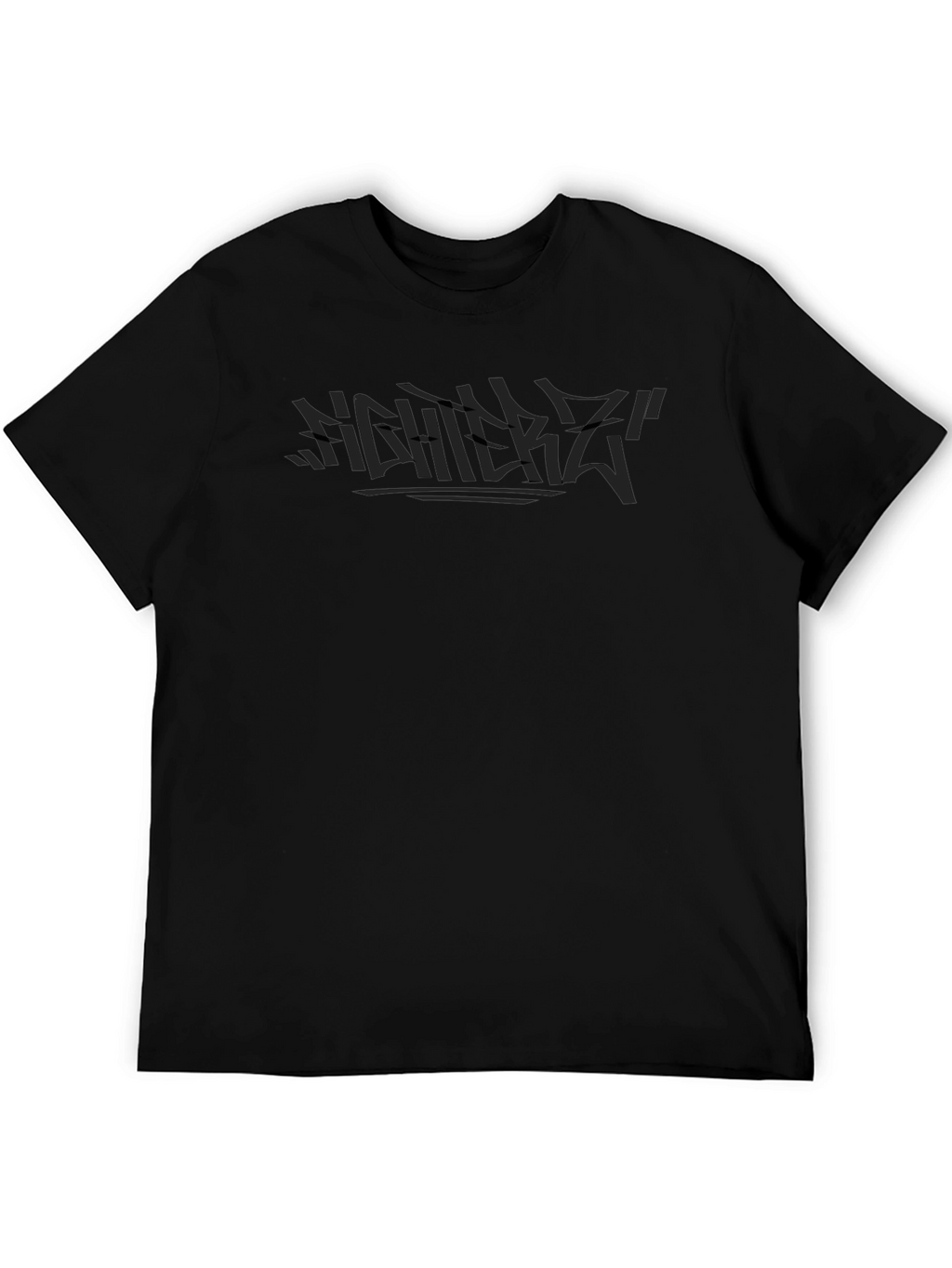 FighterZ Black Graphic Tee - Stylish Comfort