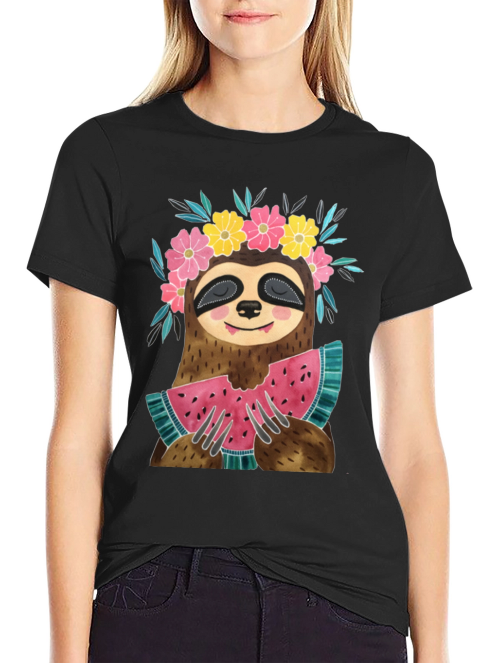 Sloth Watermelon T-Shirt