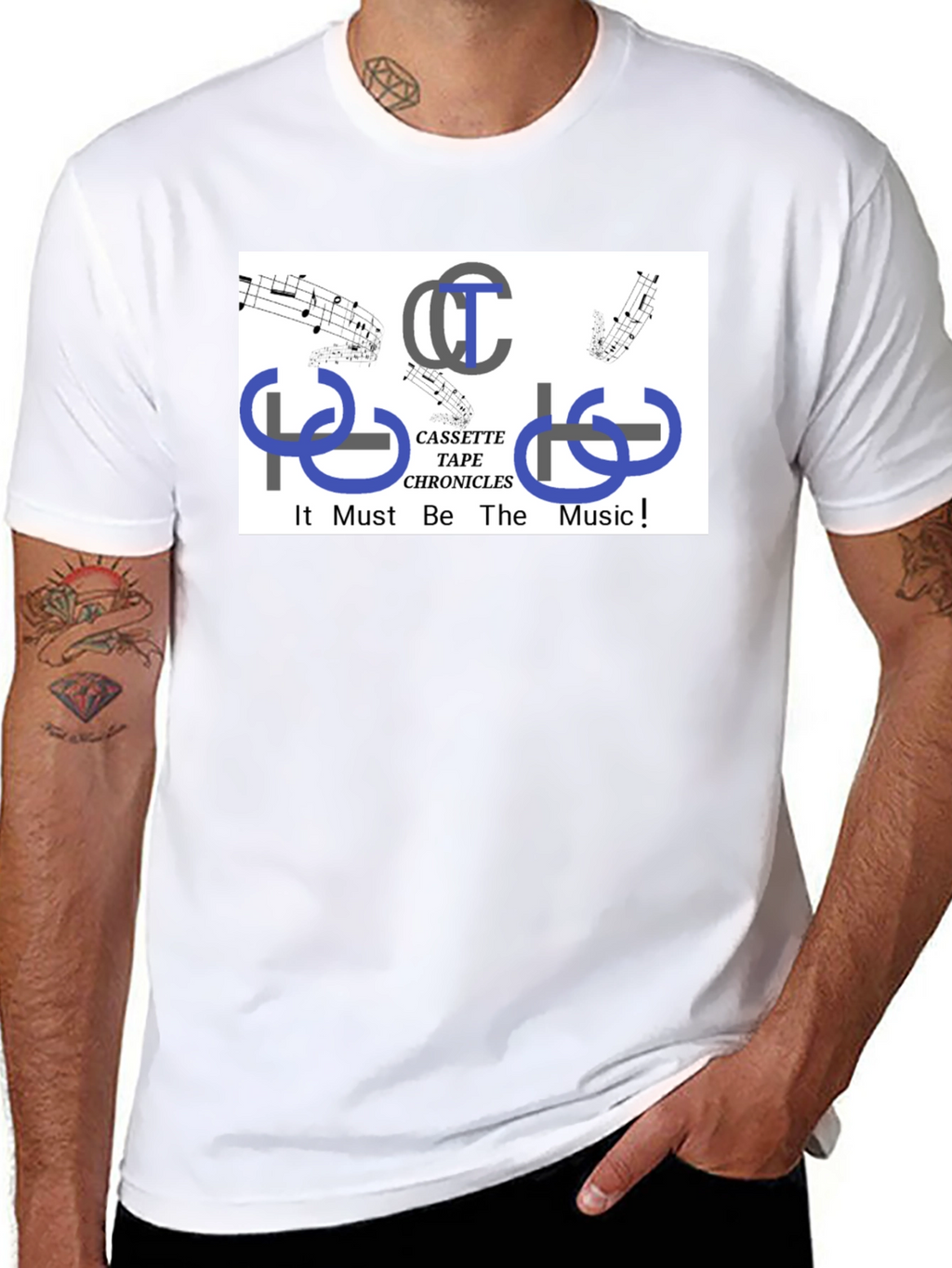 Cassette Tape Chronicles T-Shirt - Music Lover Tee