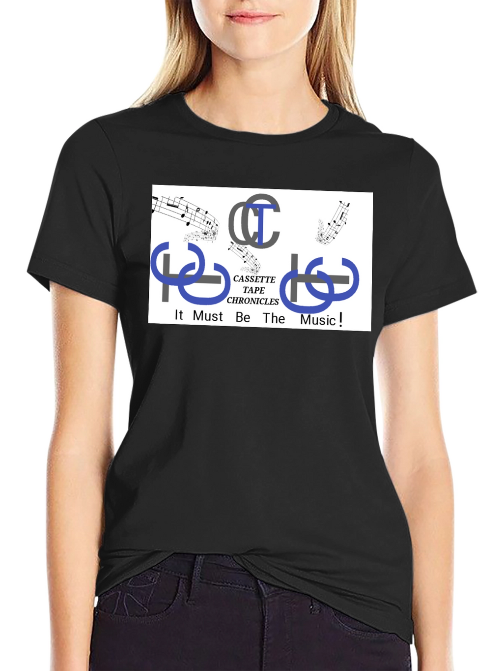 Cassette Tape Chronicles T-Shirt - Music Lover Tee