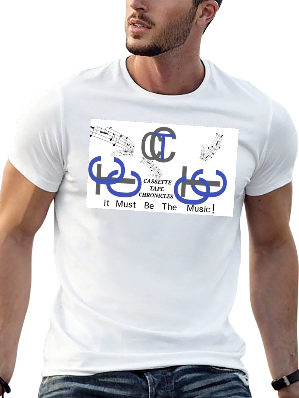 Cassette Tape Chronicles T-Shirt - Music Lover Tee