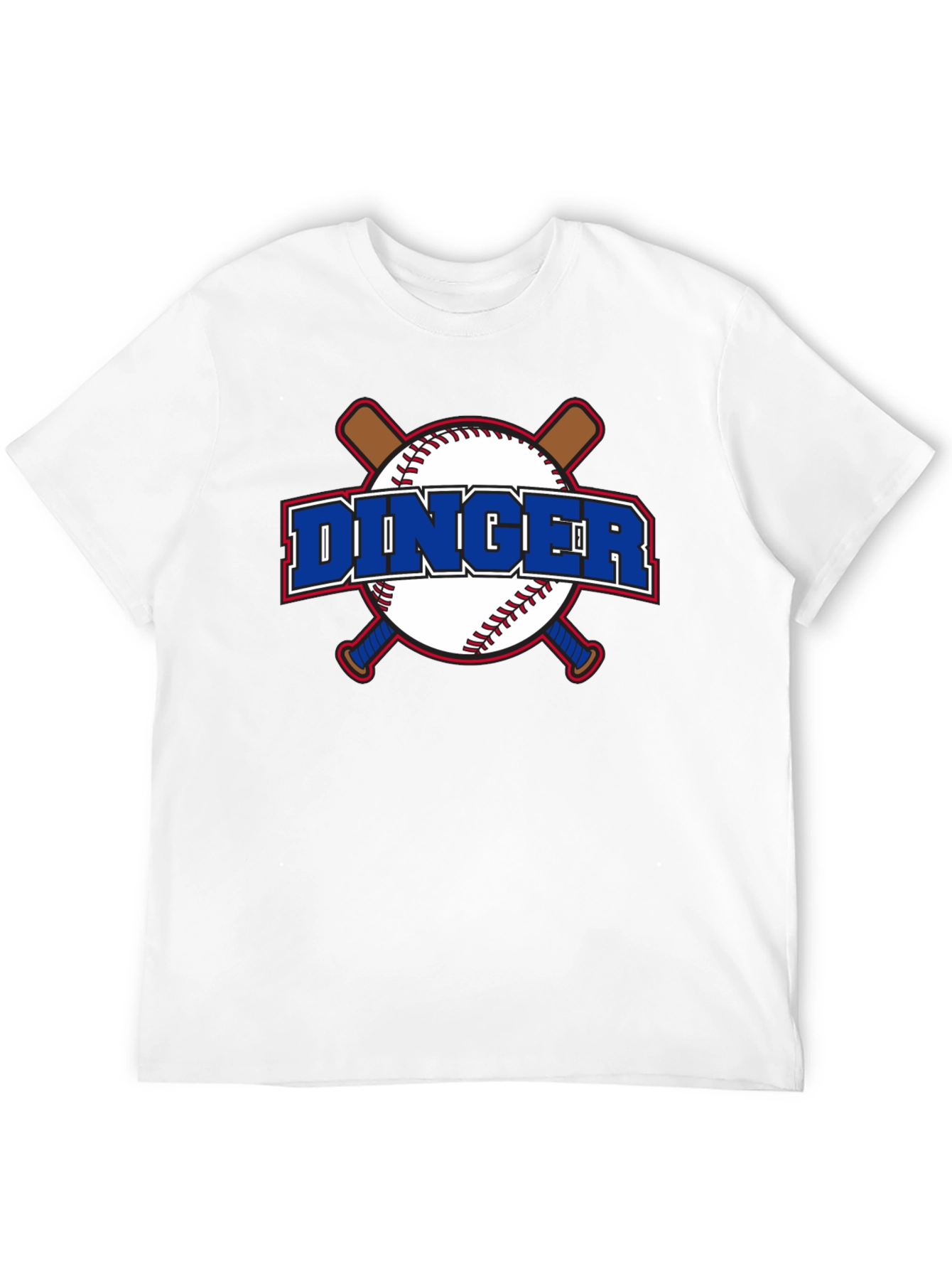 Dinger Baseball Graphic T-Shirt