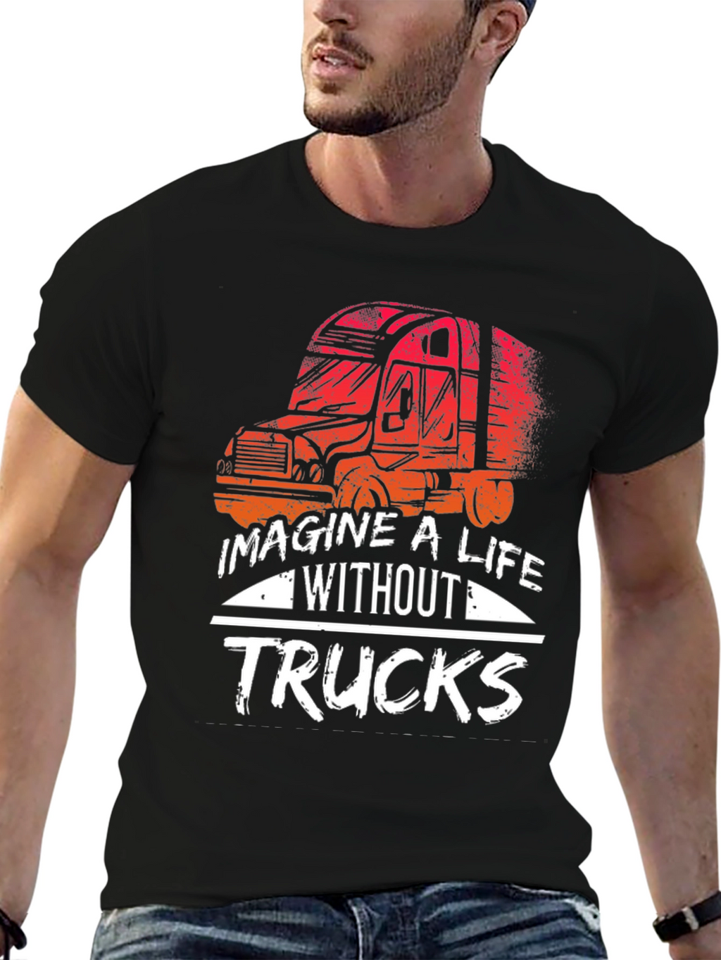 Imagine A Life Without Trucks Graphic Tee