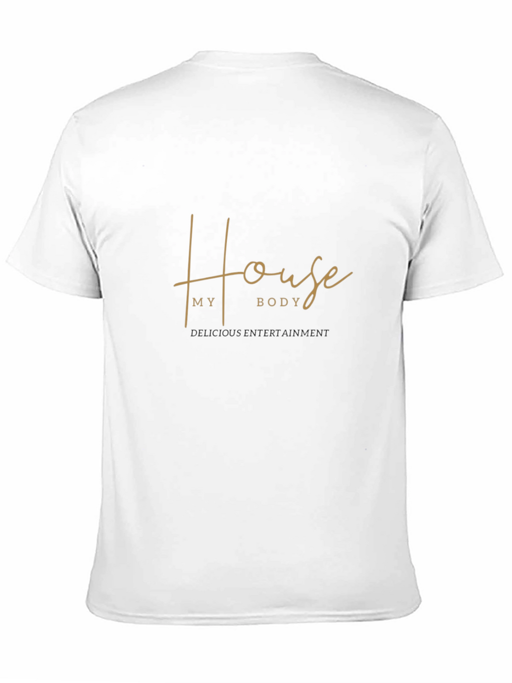 House My Body Black Graphic T-Shirt