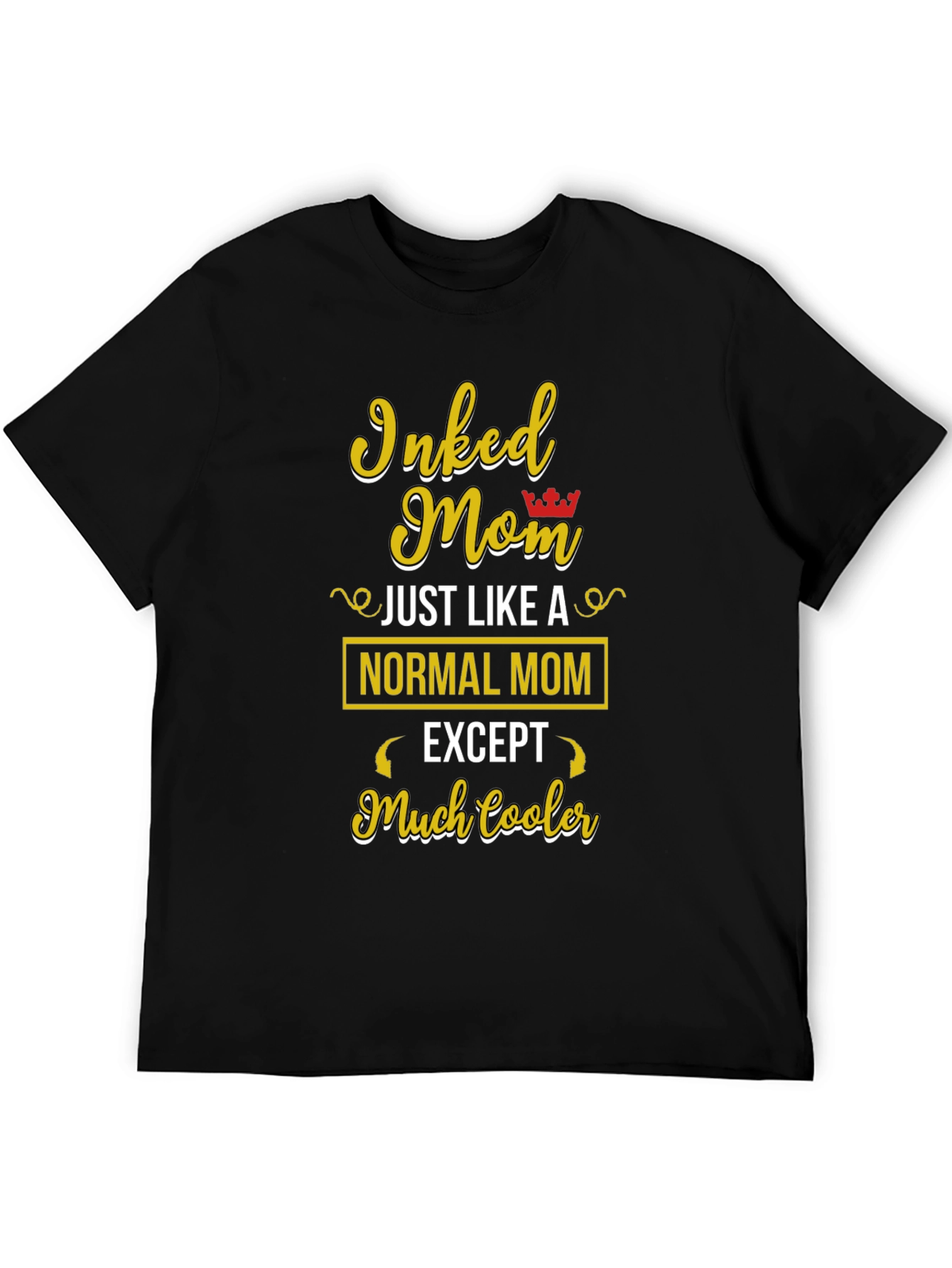 Inked Mom T-Shirt - Cool Graphic Tee for Mothers