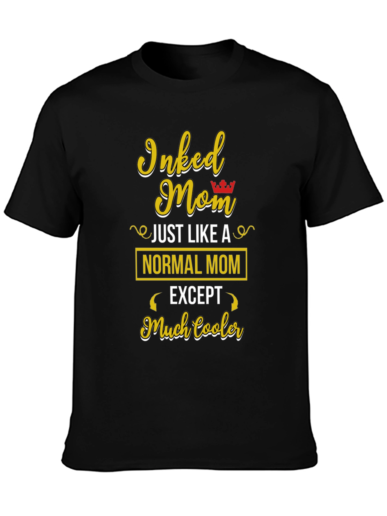 Inked Mom T-Shirt - Cool Graphic Tee for Mothers