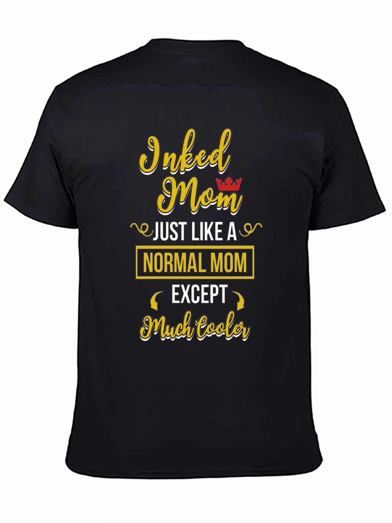 Inked Mom T-Shirt - Cool Graphic Tee for Mothers