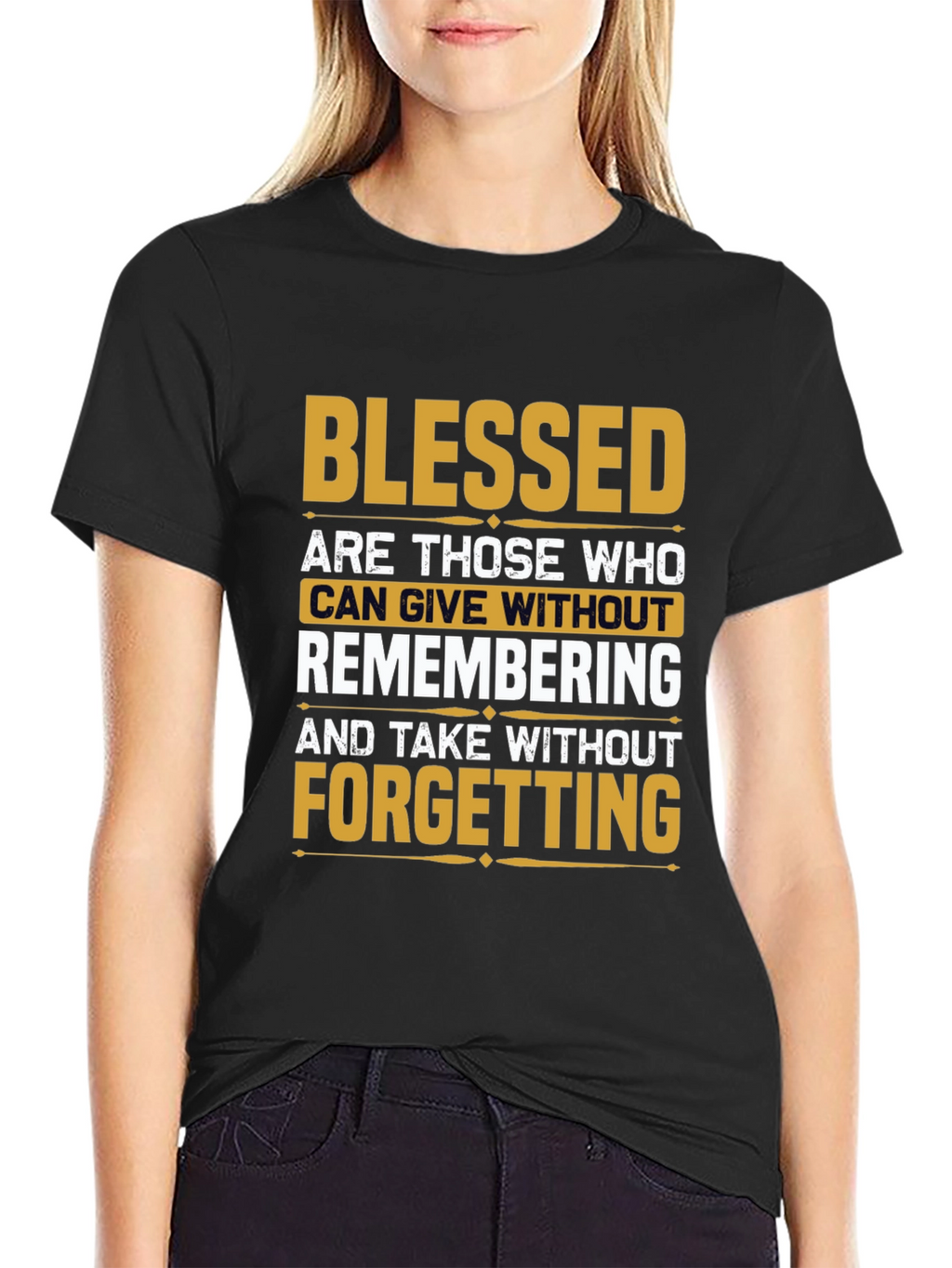 Blessed Inspirational Graphic T-Shirt