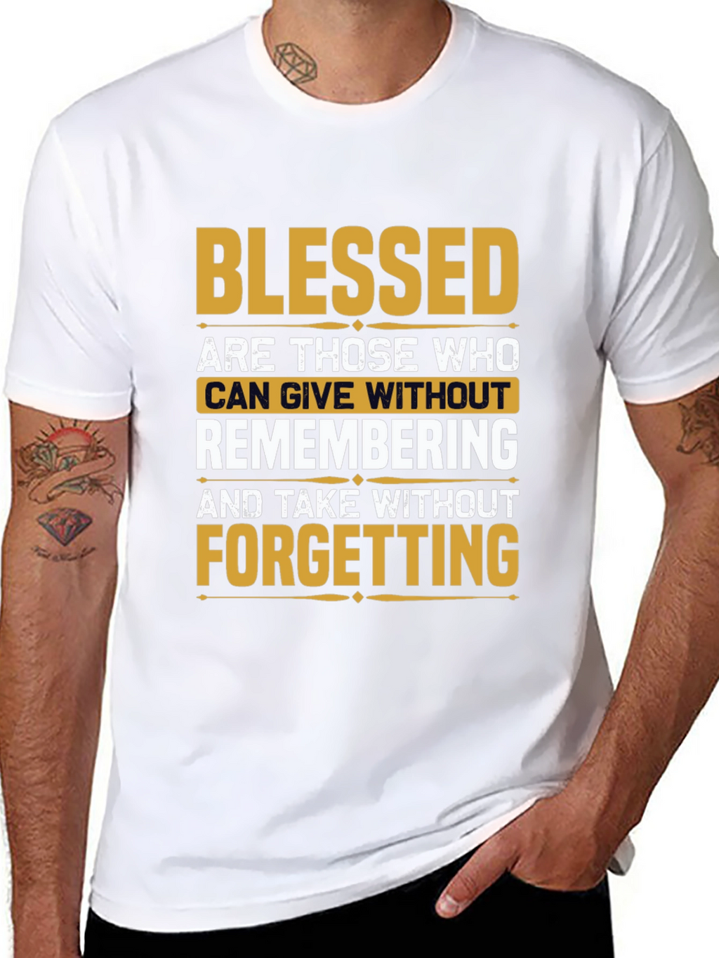 Blessed Inspirational Graphic T-Shirt