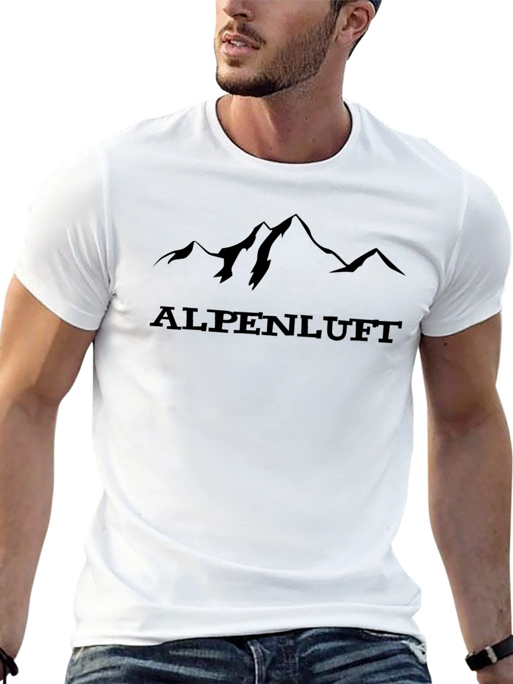 Alpenluft Graphic Tee - Mountain Adventure Shirt