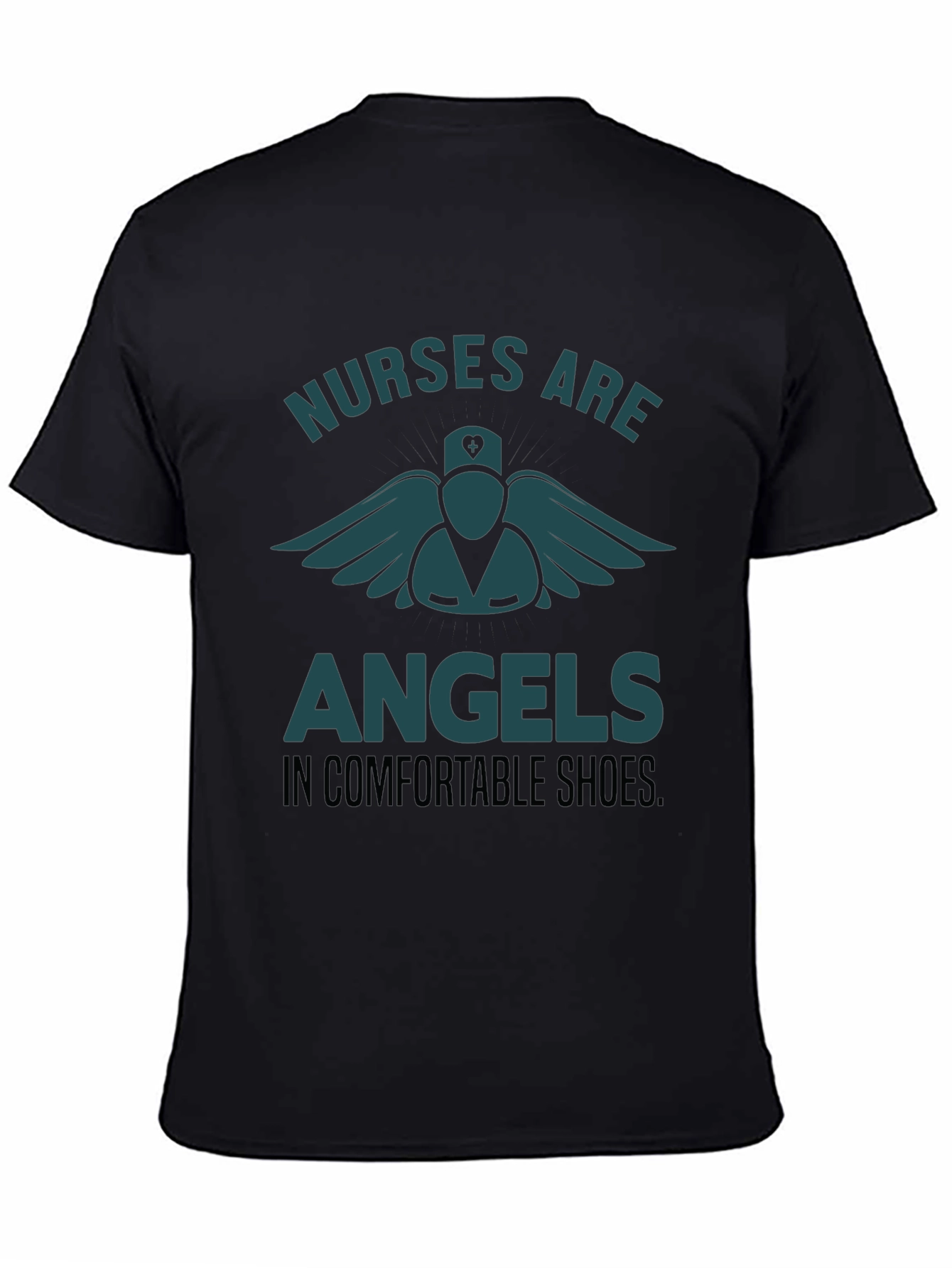 Nurses Are Angels T-Shirt - Comfortable Shoes