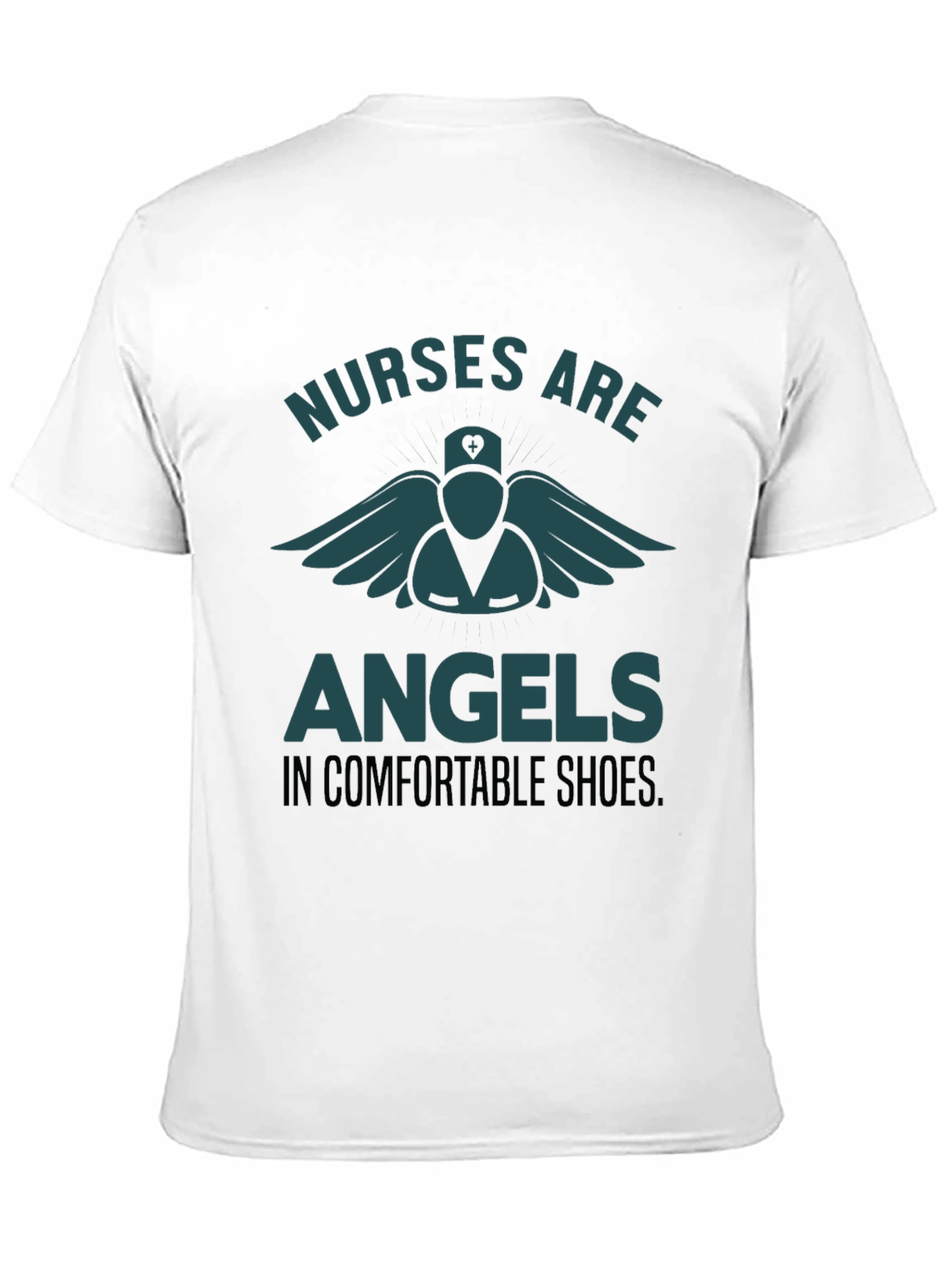 Nurses Are Angels T-Shirt - Comfortable Shoes