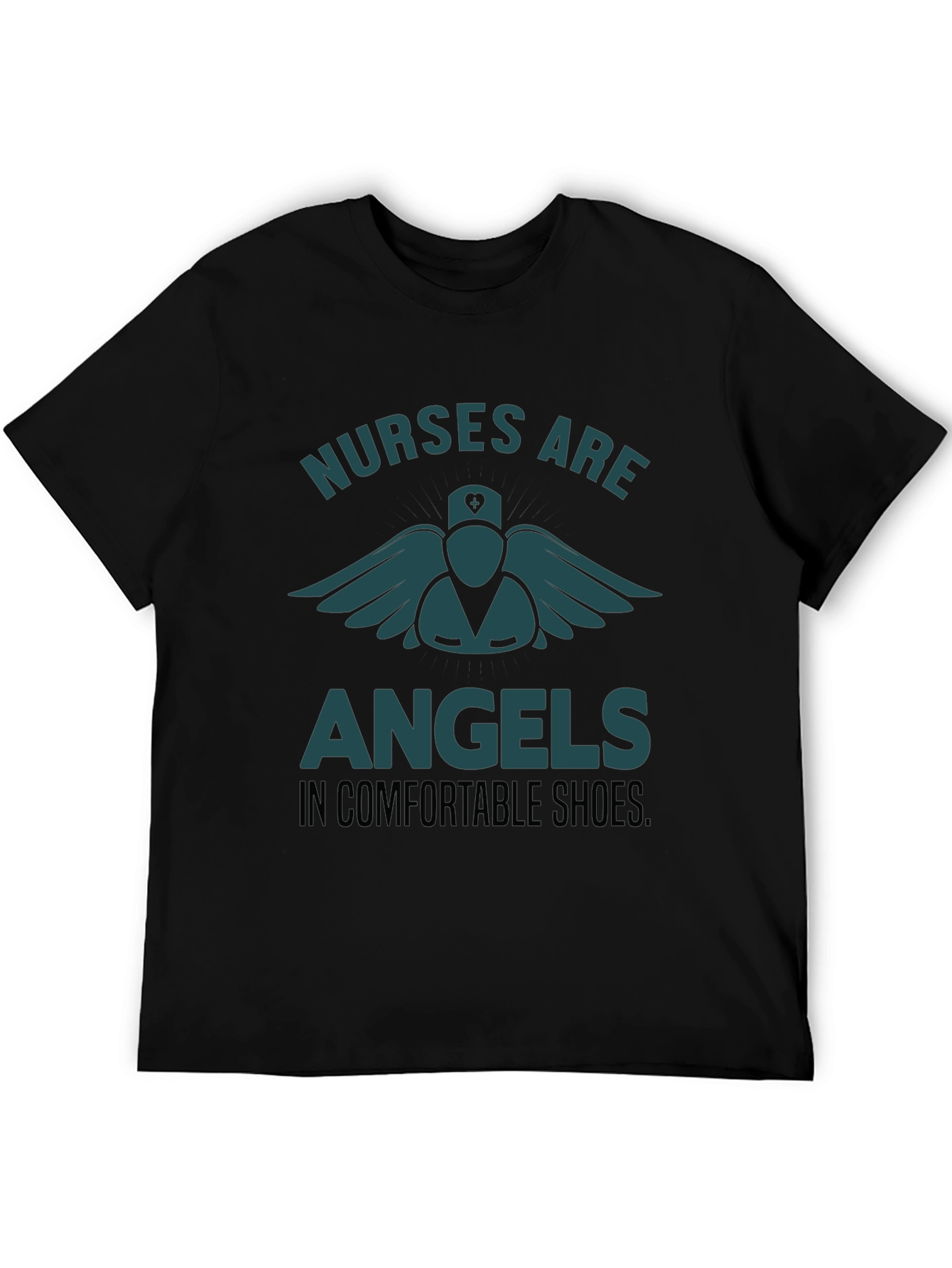 Nurses Are Angels T-Shirt - Comfortable Shoes