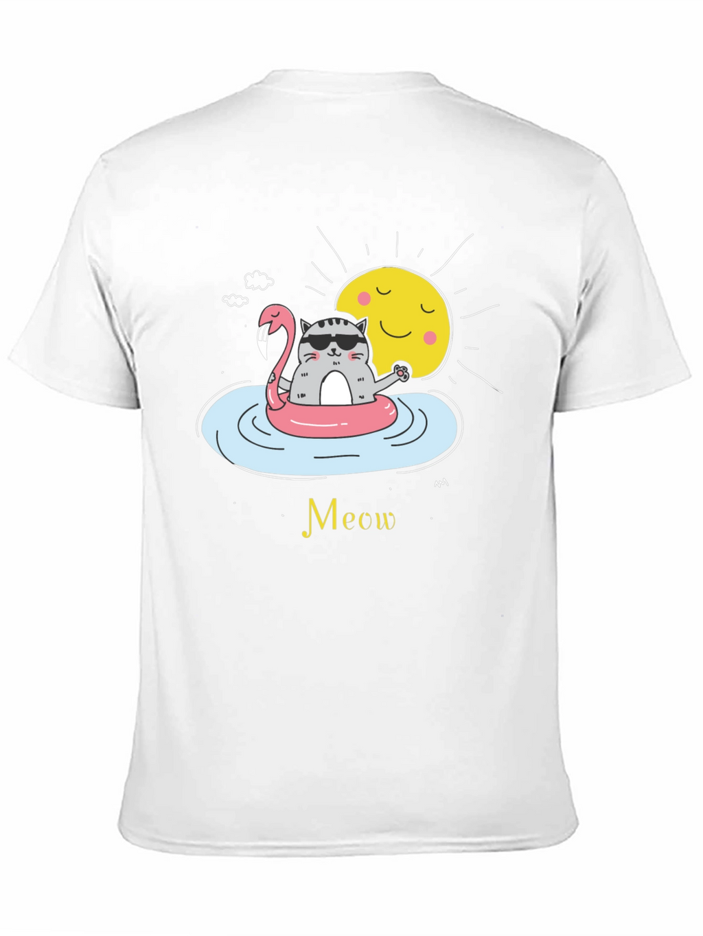 Cool Cat Summer Vibes T-Shirt