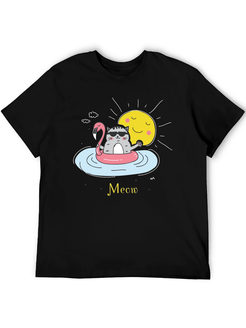 Cool Cat Summer Vibes T-Shirt