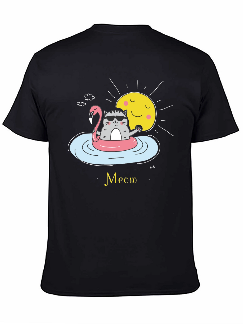 Cool Cat Summer Vibes T-Shirt