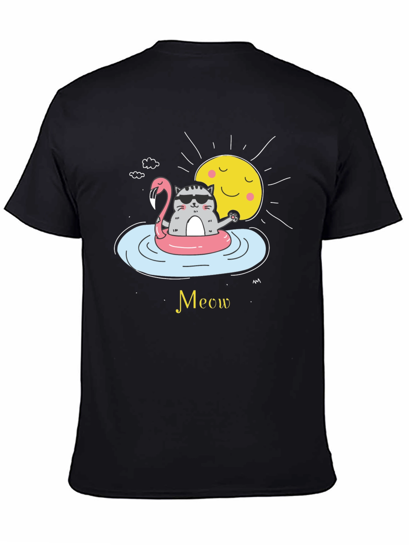Cool Cat Summer Vibes T-Shirt