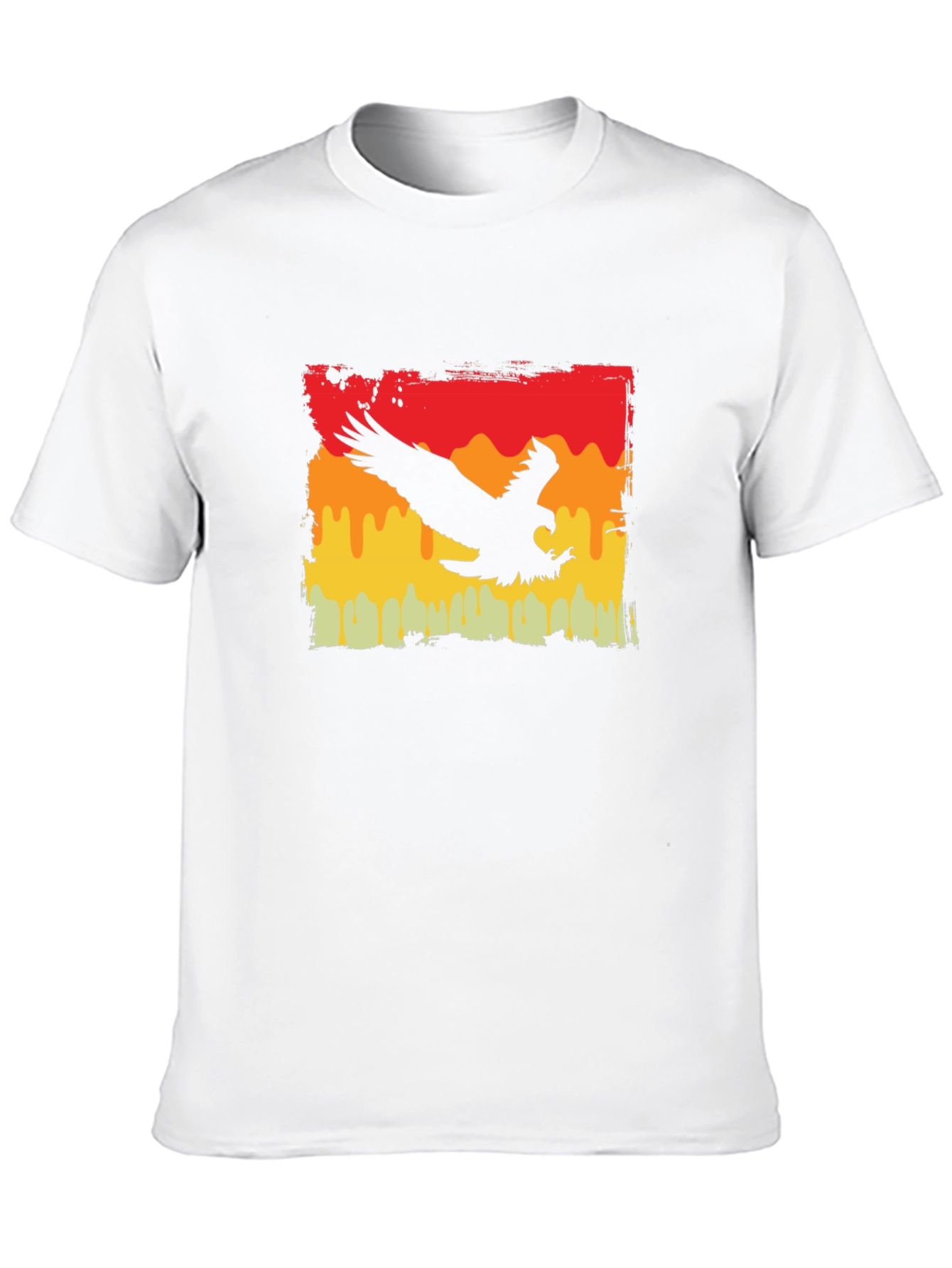 Vintage Eagle Graphic Tee - Black T-Shirt