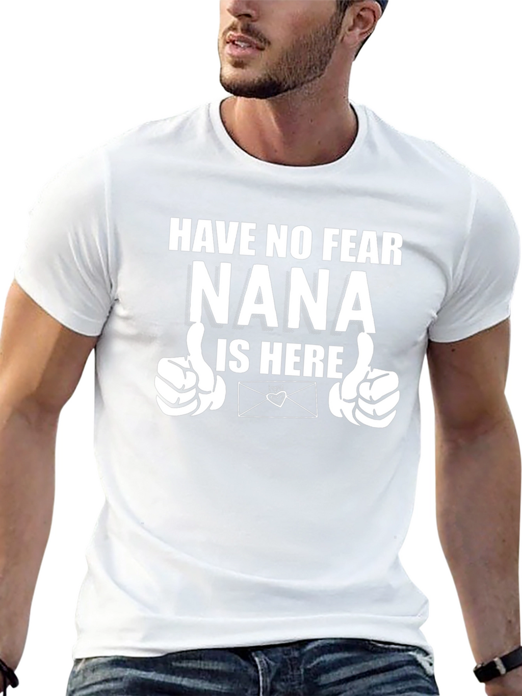 Nana Is Here T-Shirt - Novelty Graphic Tee
