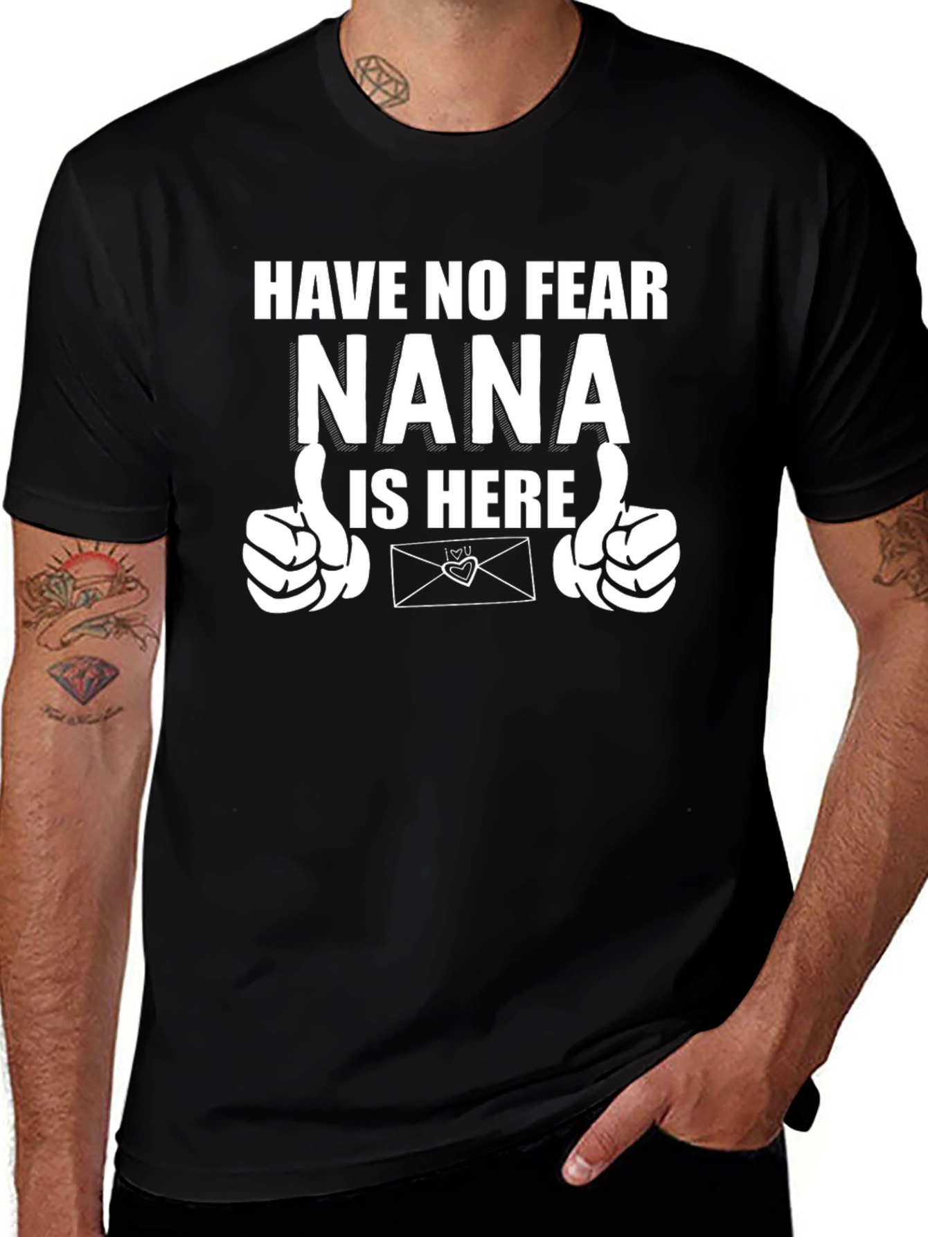 Nana Is Here T-Shirt - Novelty Graphic Tee