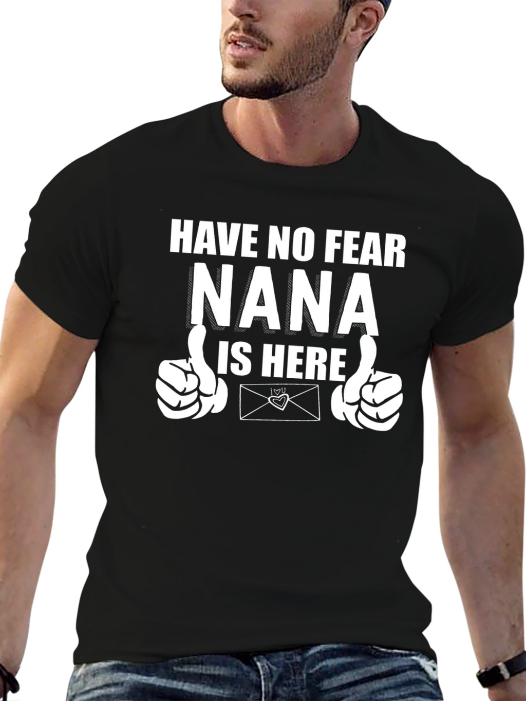 Nana Is Here T-Shirt - Novelty Graphic Tee