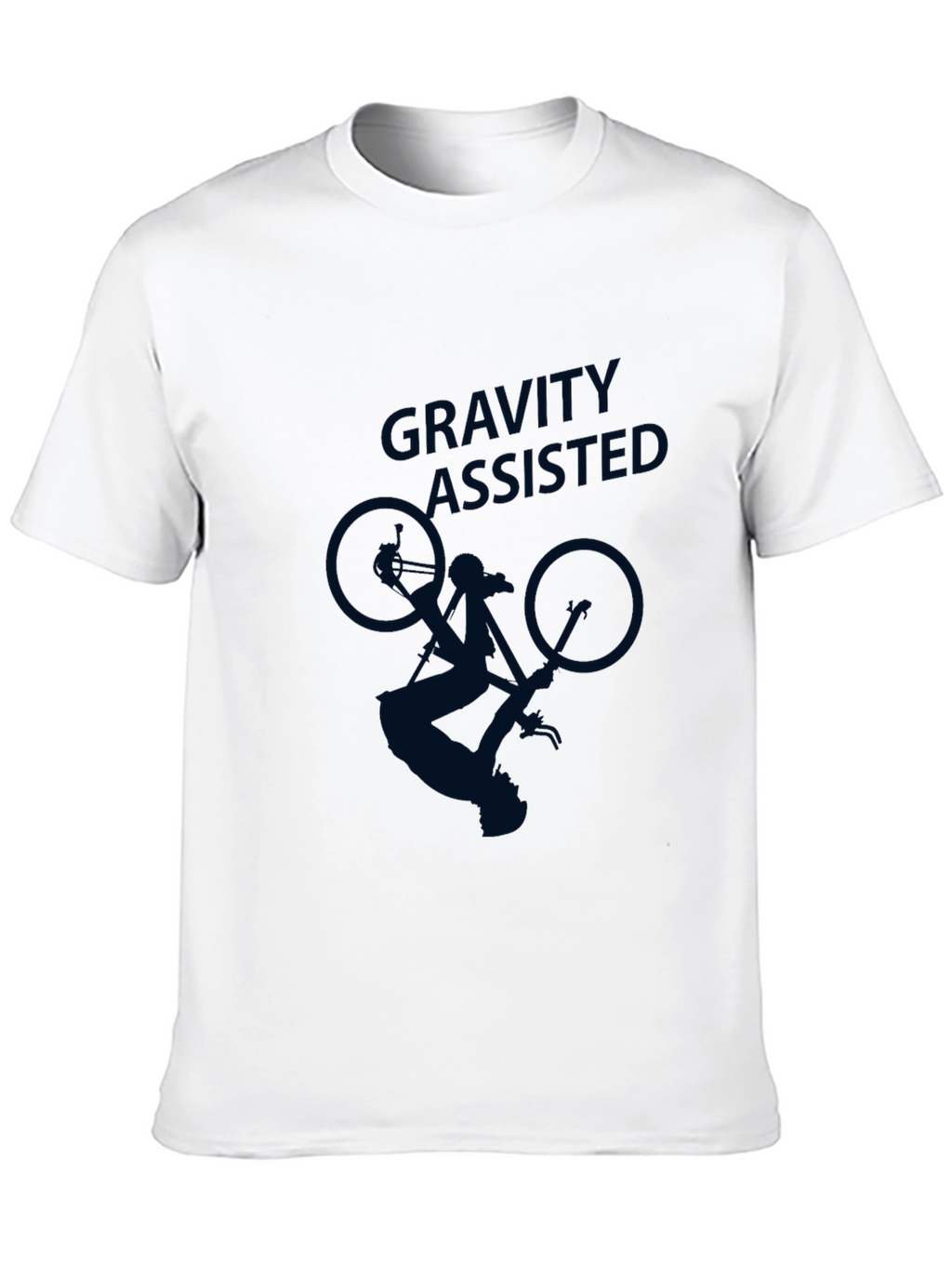 Gravity Assisted Biker T-Shirt - Black