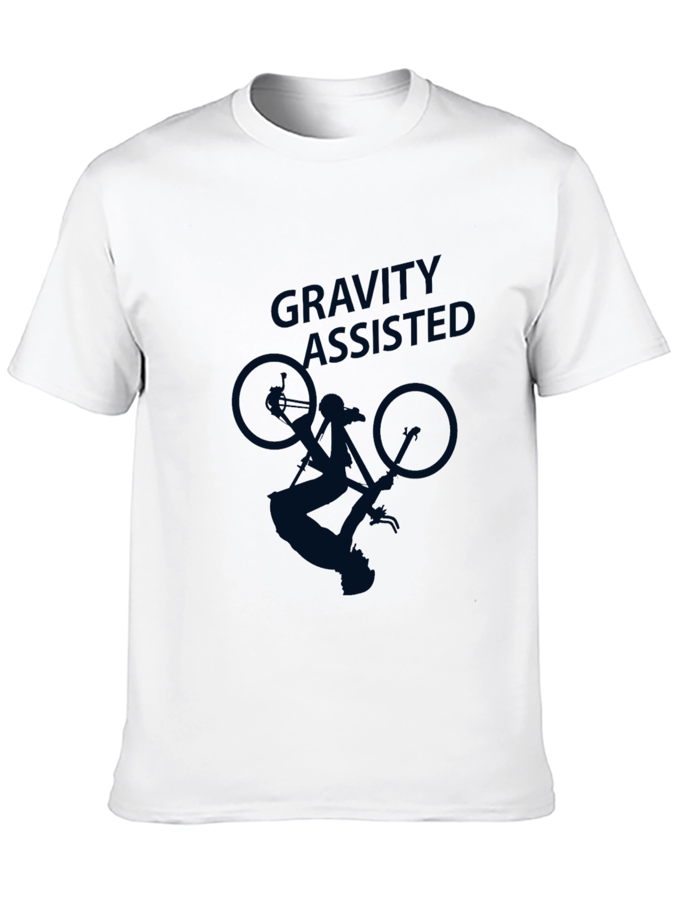 Gravity Assisted Biker T-Shirt - Black
