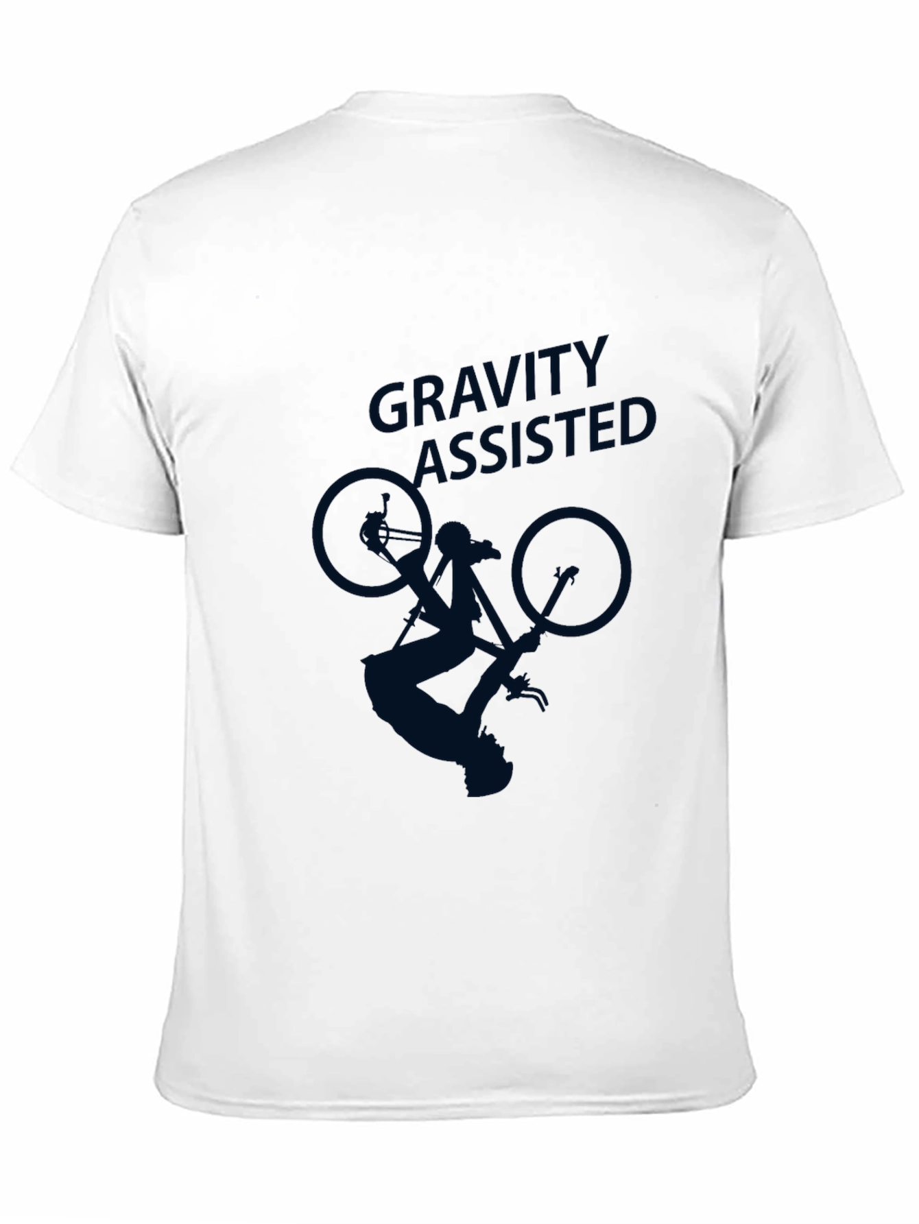 Gravity Assisted Biker T-Shirt - Black