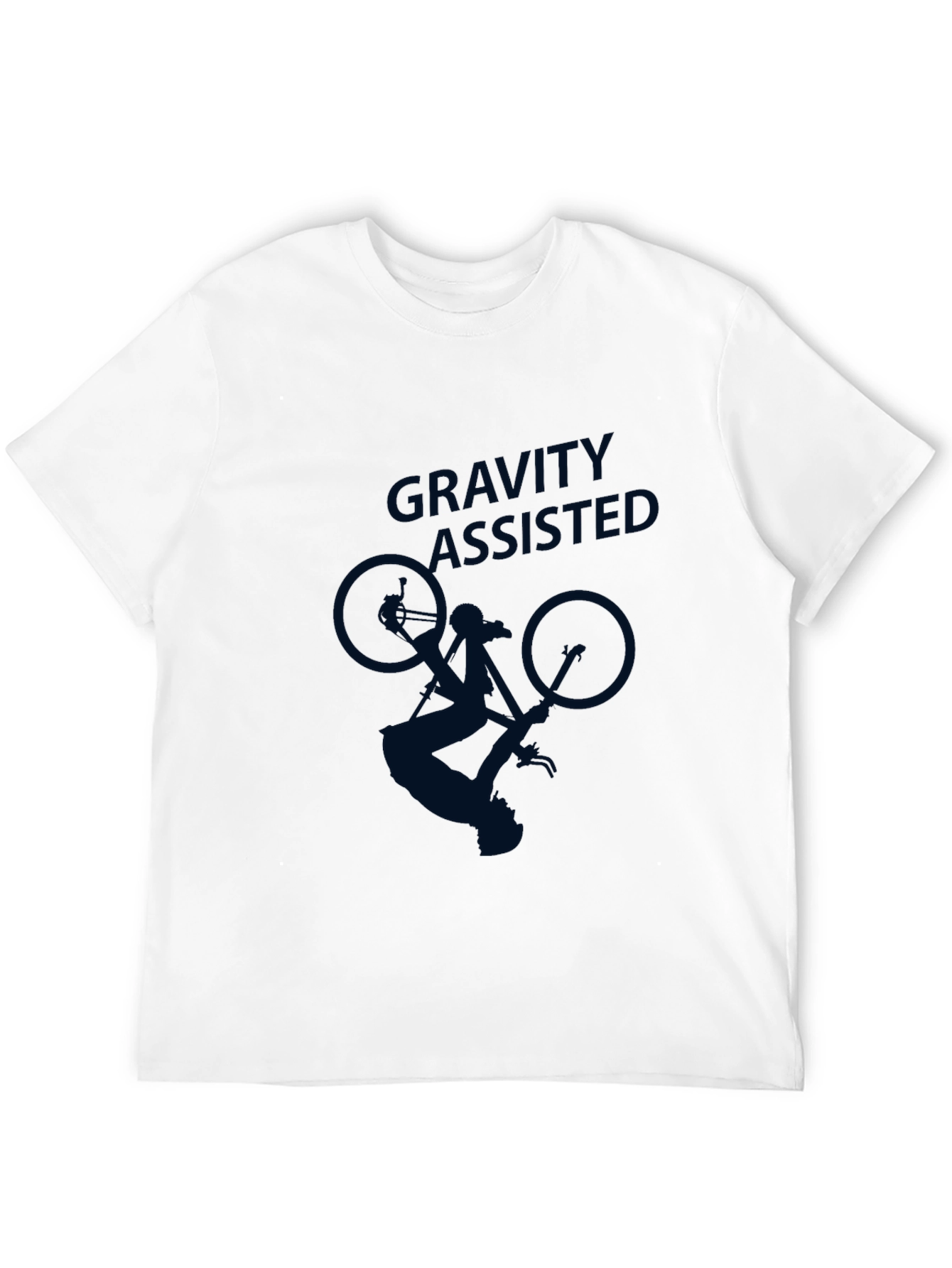 Gravity Assisted Biker T-Shirt - Black