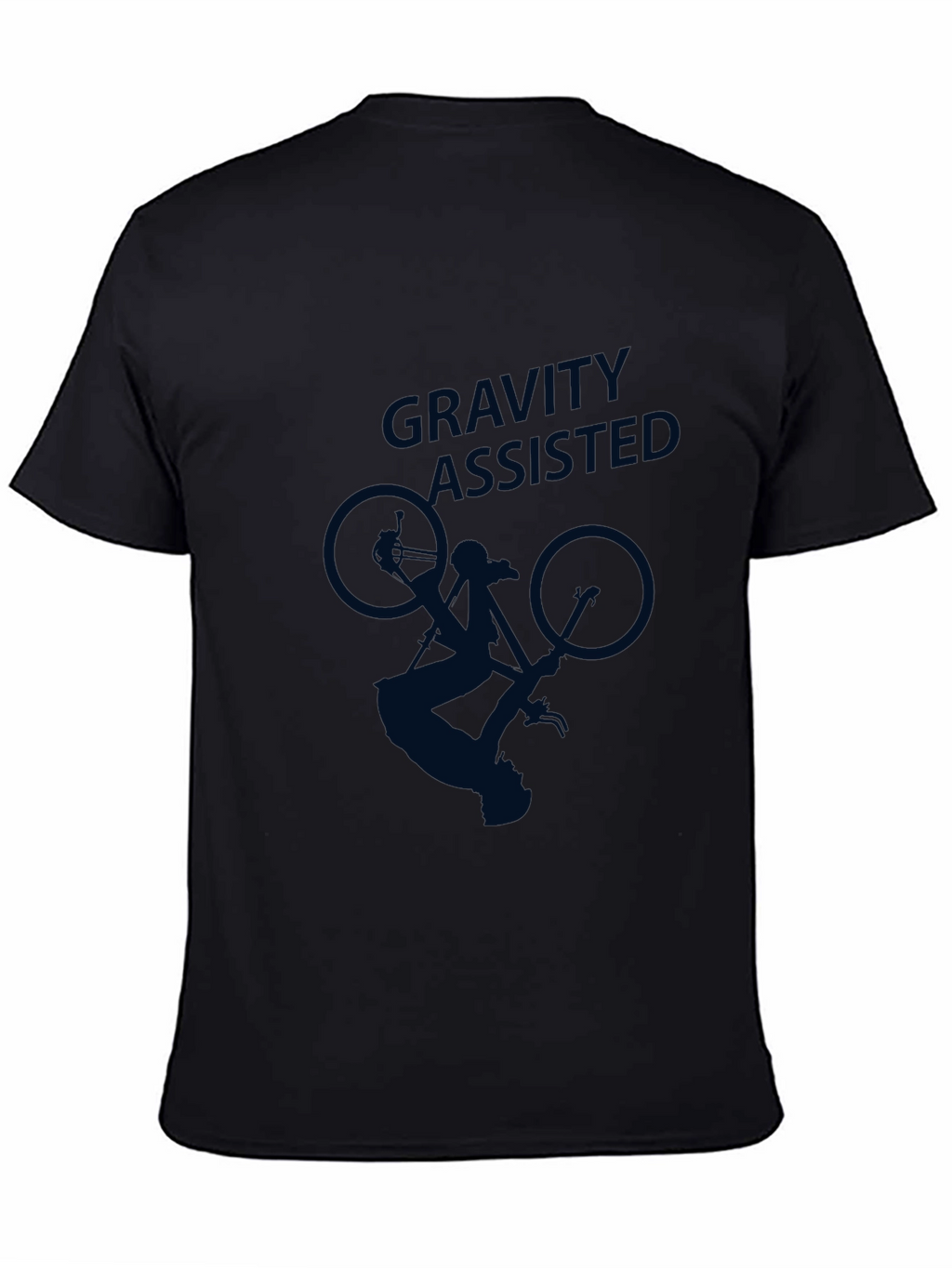 Gravity Assisted Biker T-Shirt - Black