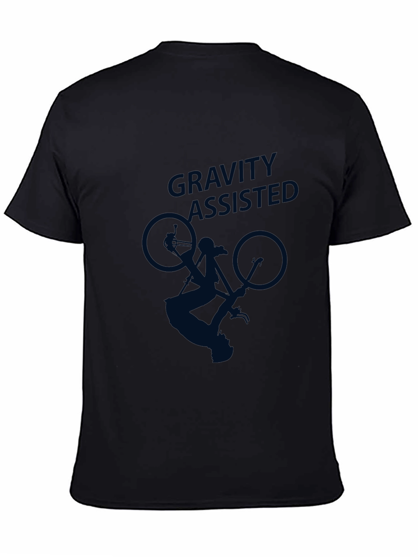 Gravity Assisted Biker T-Shirt - Black