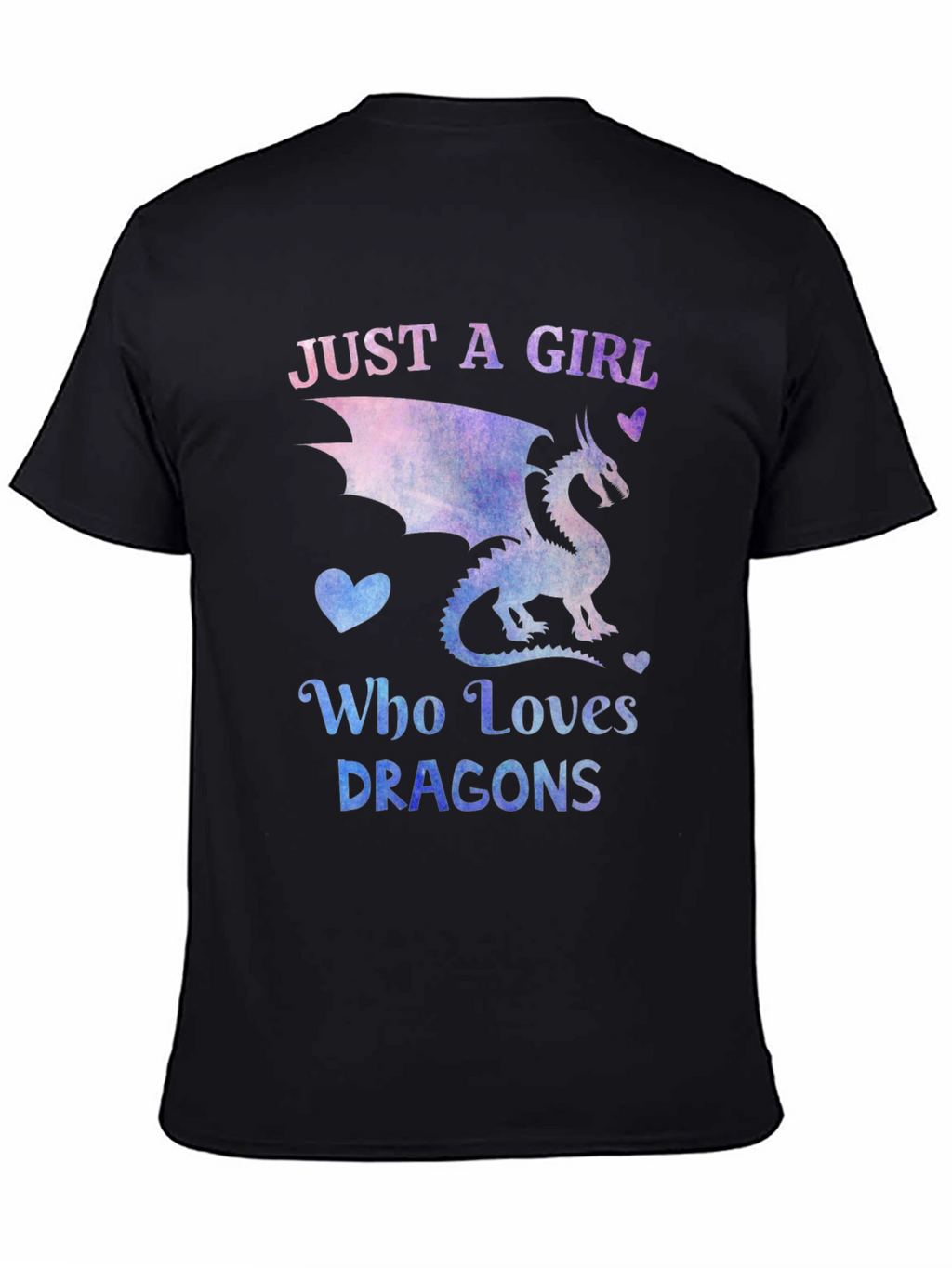 Just a Girl Who Loves Dragons T-Shirt