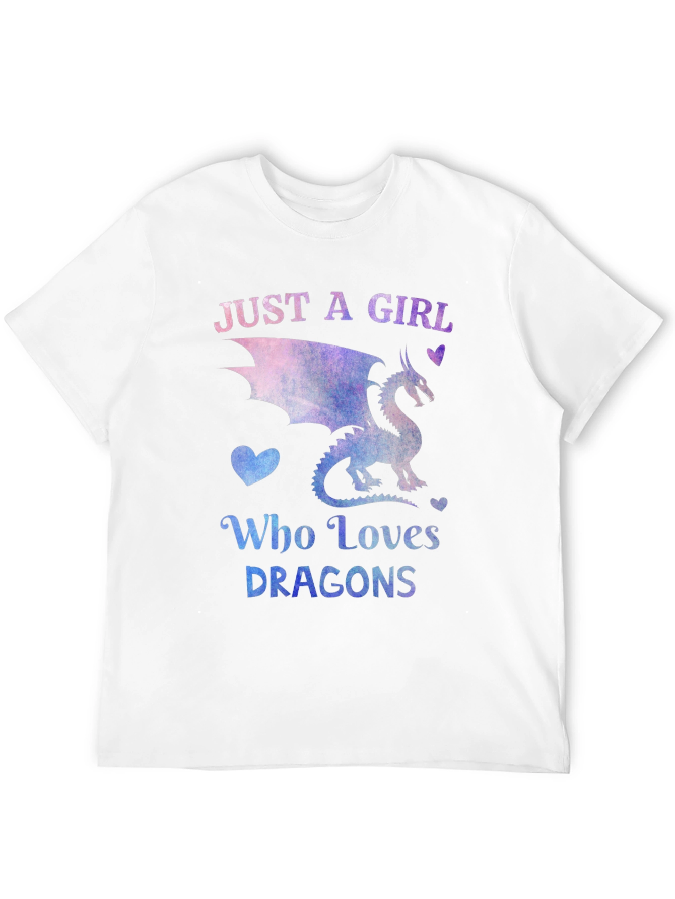 Just a Girl Who Loves Dragons T-Shirt