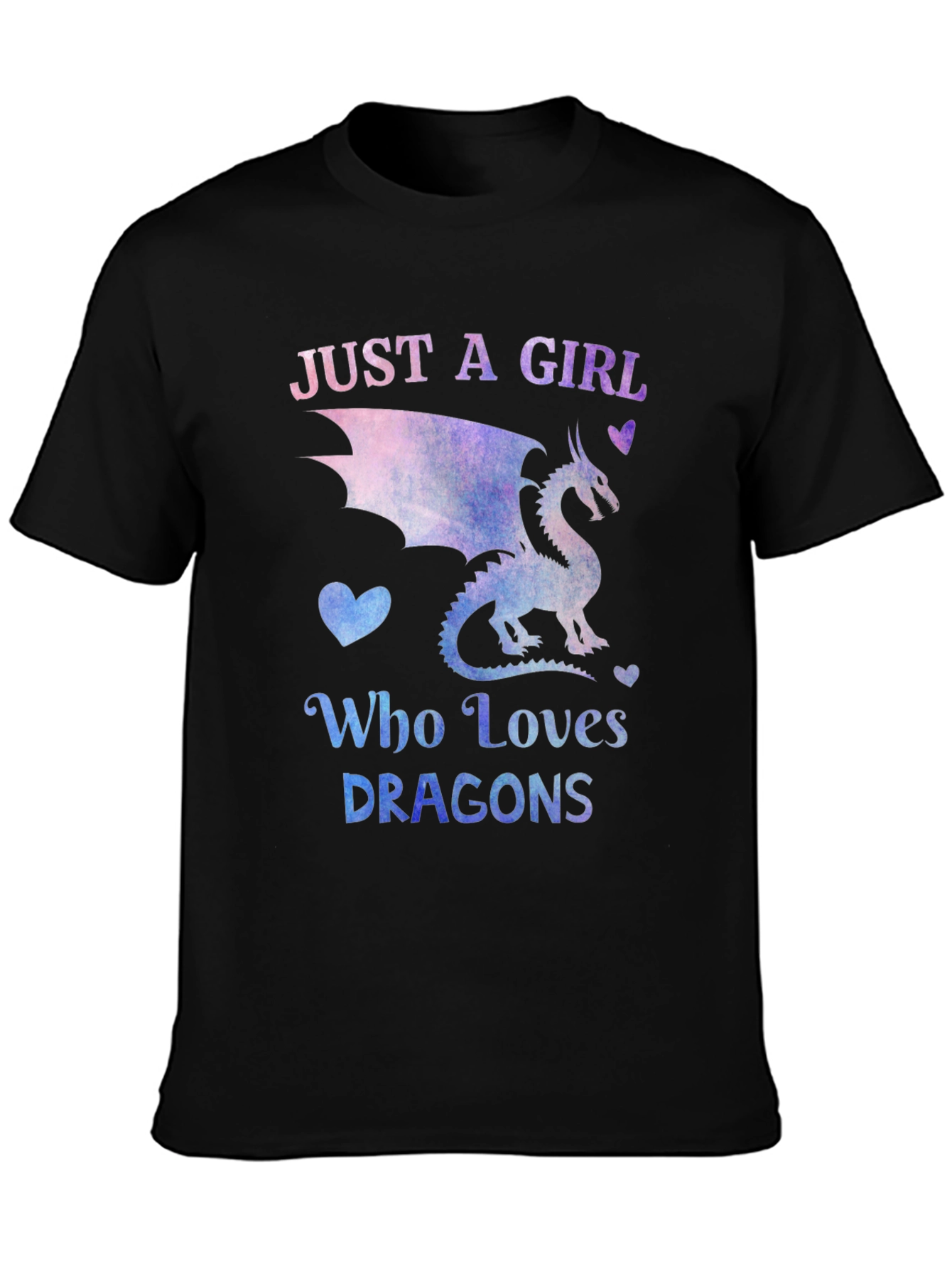 Just a Girl Who Loves Dragons T-Shirt