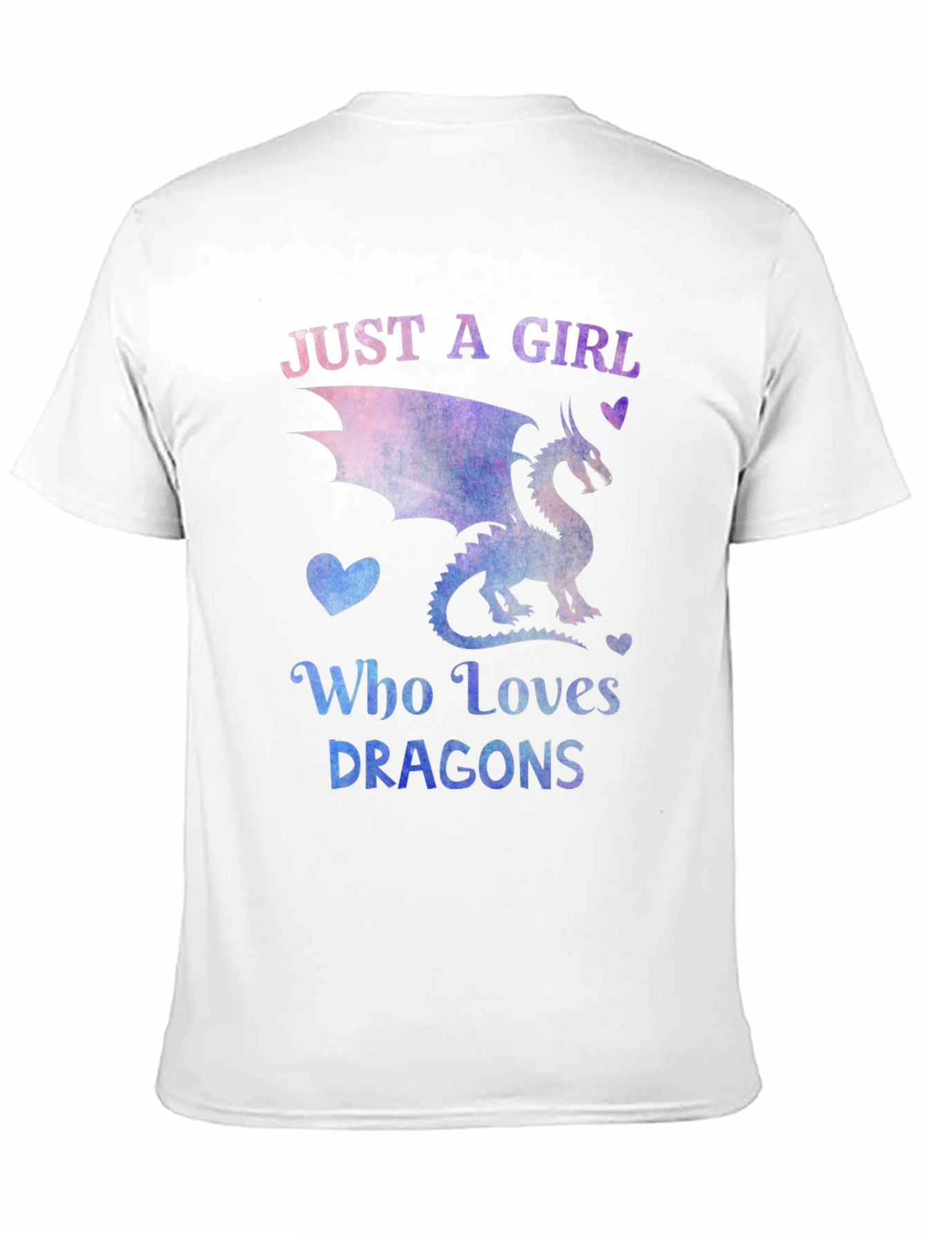Just a Girl Who Loves Dragons T-Shirt