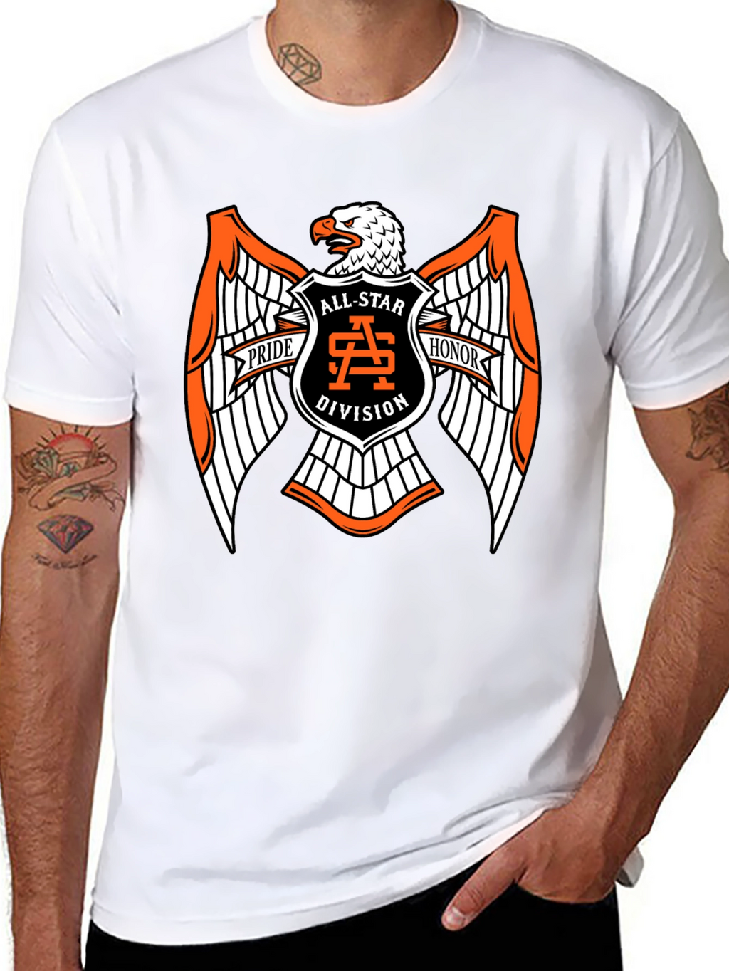 All-Star Division Eagle Graphic T-Shirt