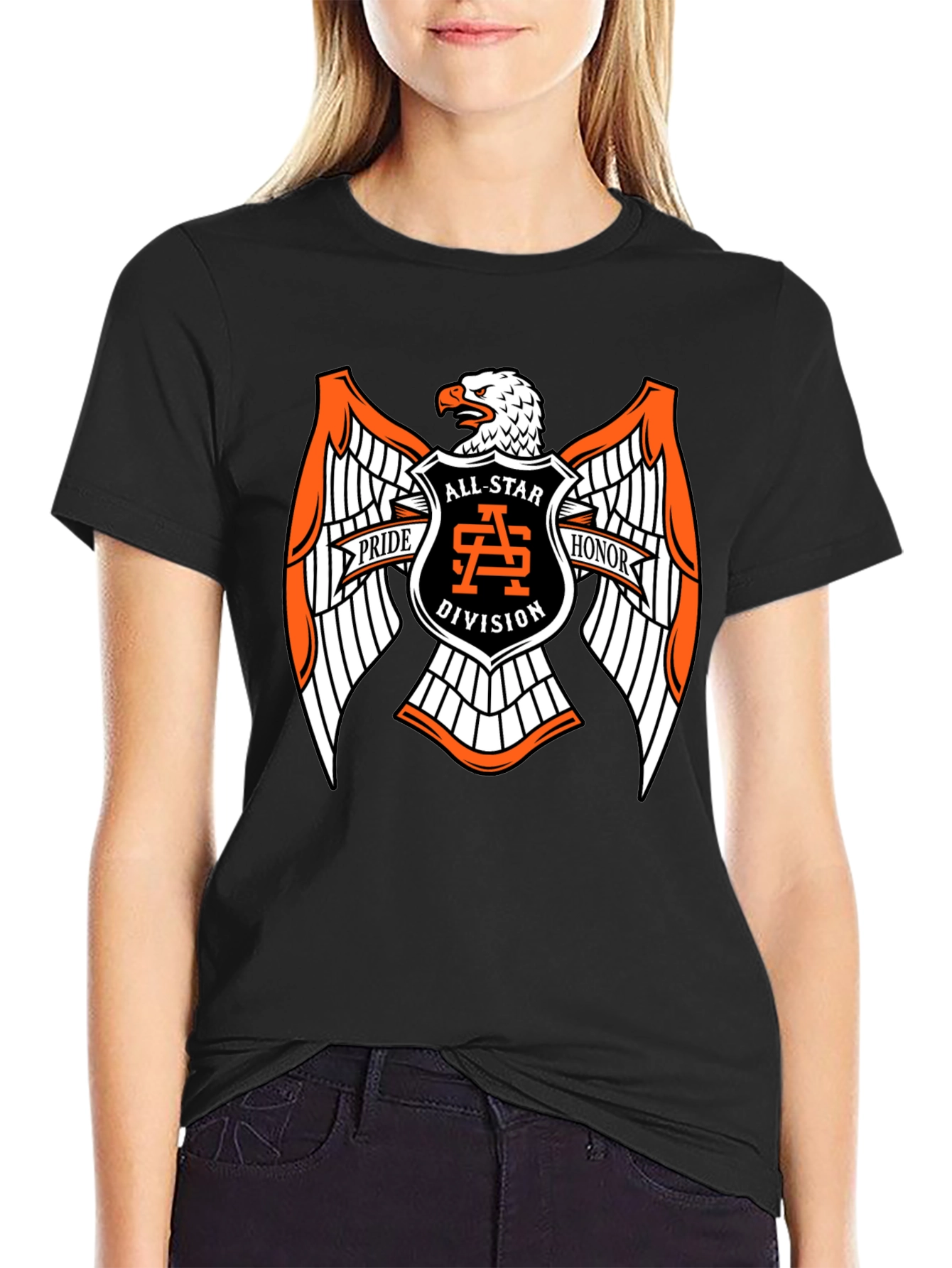 All-Star Division Eagle Graphic T-Shirt