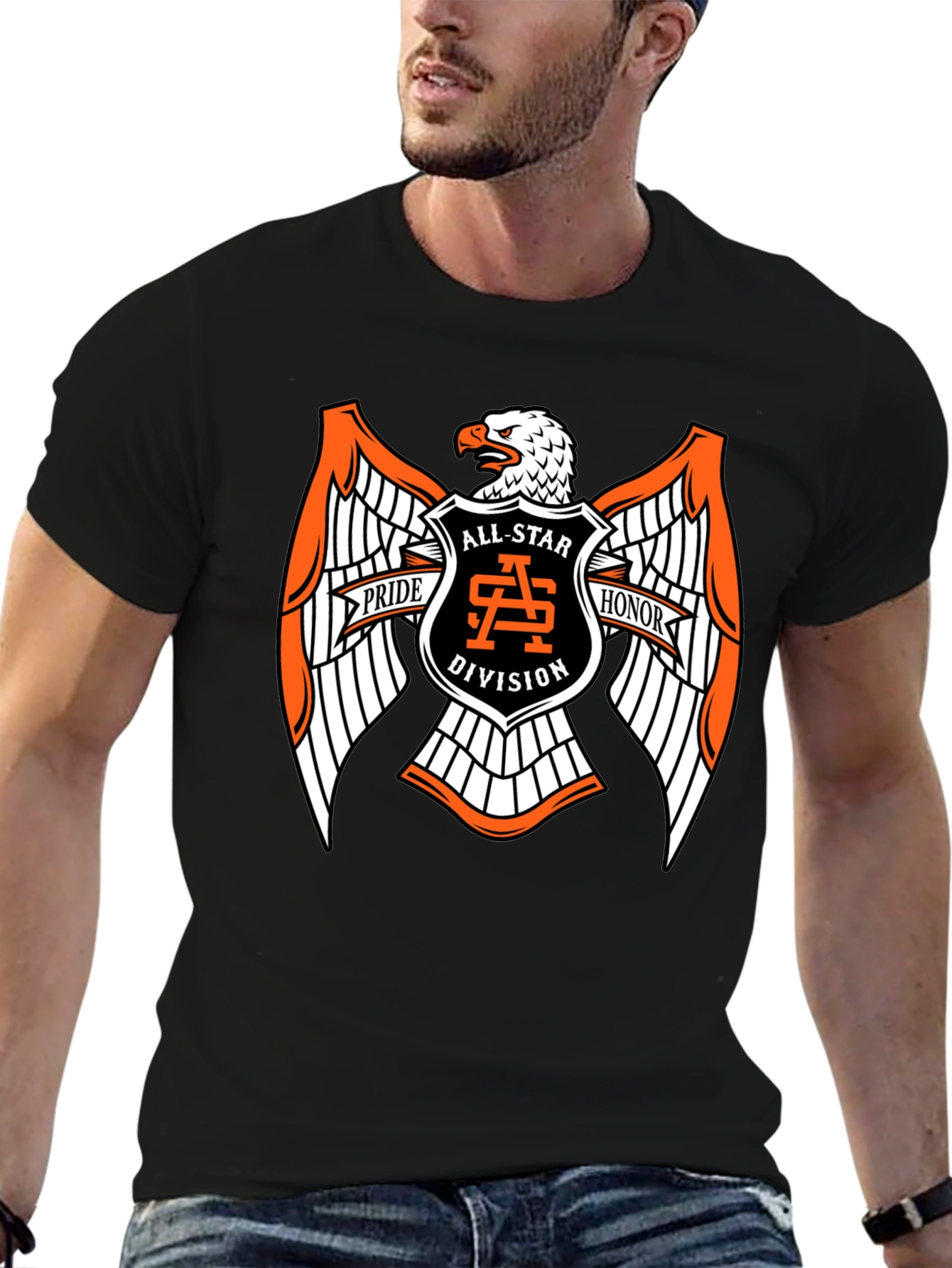All-Star Division Eagle Graphic T-Shirt