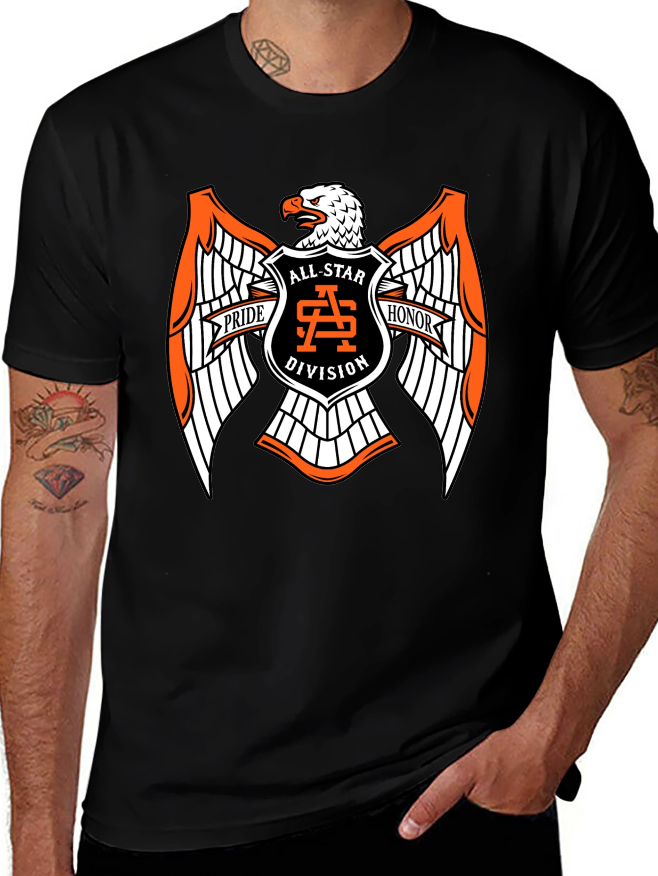 All-Star Division Eagle Graphic T-Shirt