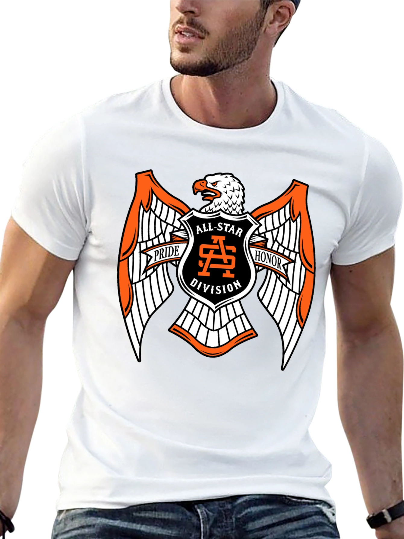 All-Star Division Eagle Graphic T-Shirt
