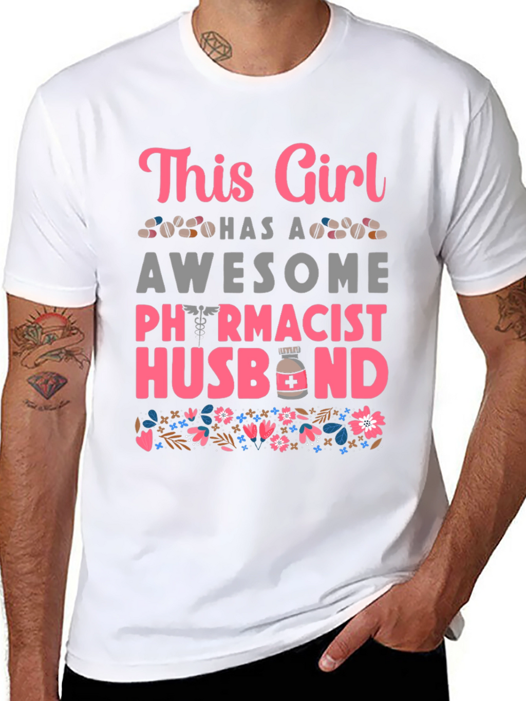 Pharmacist Husband T-Shirt