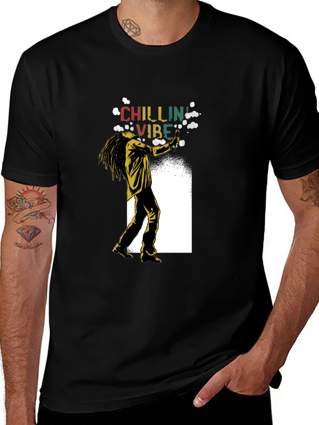 Chillin Vibe Graphic T-Shirt - Relaxed Style