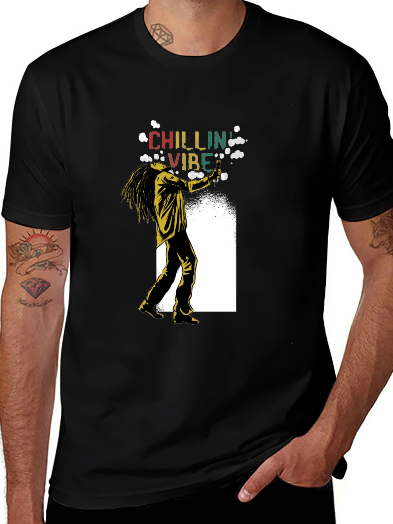 Chillin Vibe Graphic T-Shirt - Relaxed Style