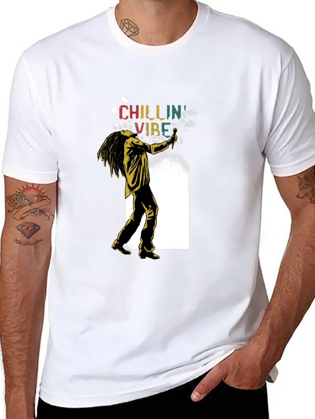 Chillin Vibe Graphic T-Shirt - Relaxed Style